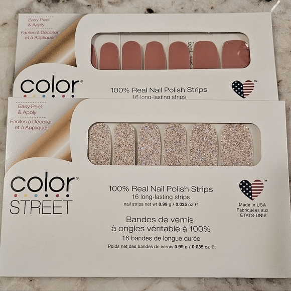 Color Street Other - Color Street Nail Strips 2 Retired Sets-No Way San Jose & Shimmer Down